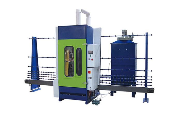 Vertical sandblasting machine