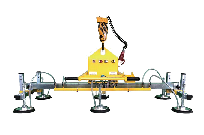 Metal sheet vacuum lifter